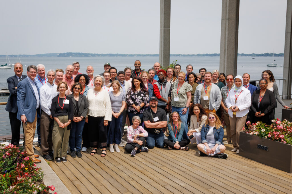 Group photo from the 2025 Journalism Educators Institute.